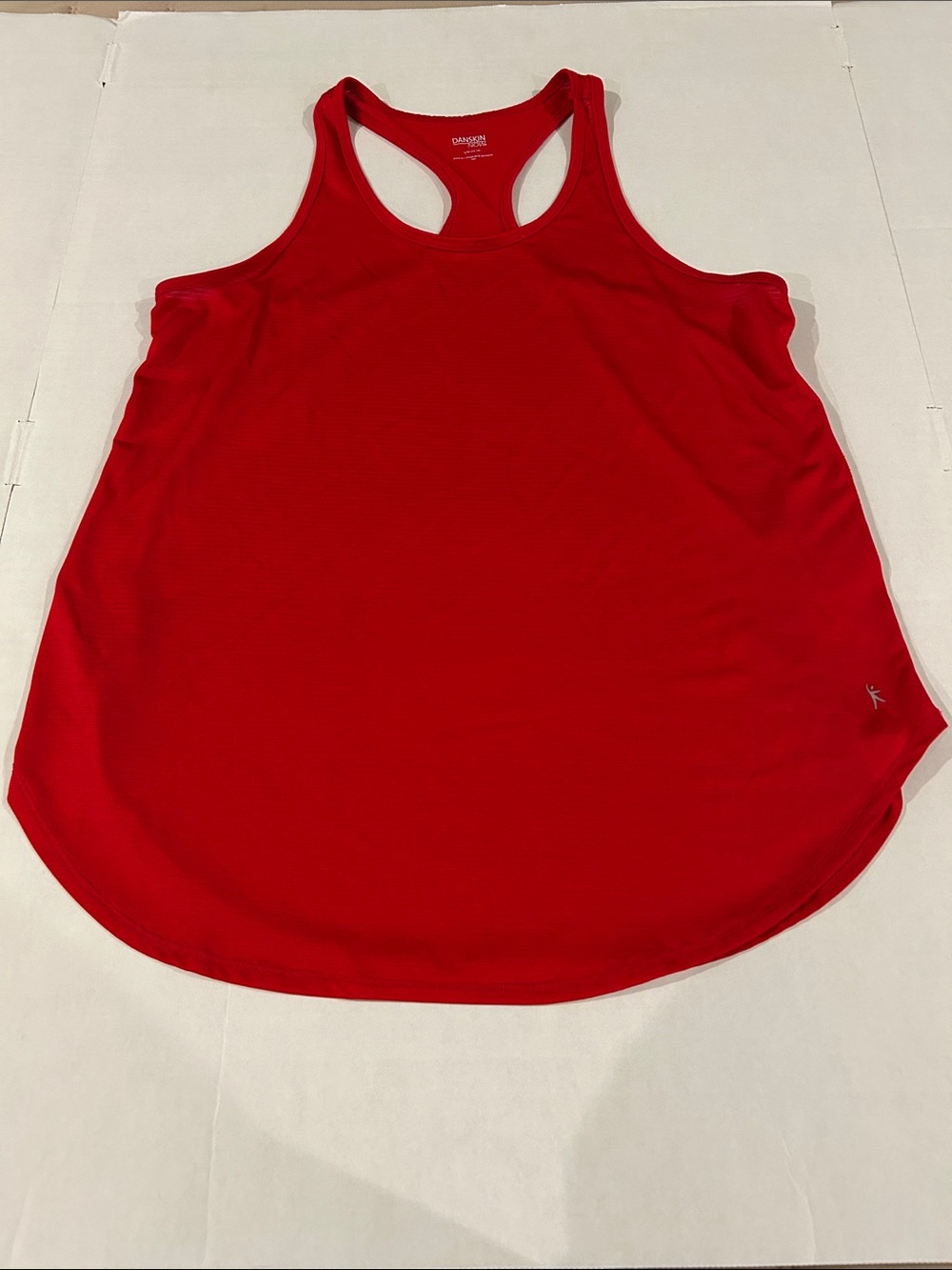 Danskin Dri More racerback tank size large